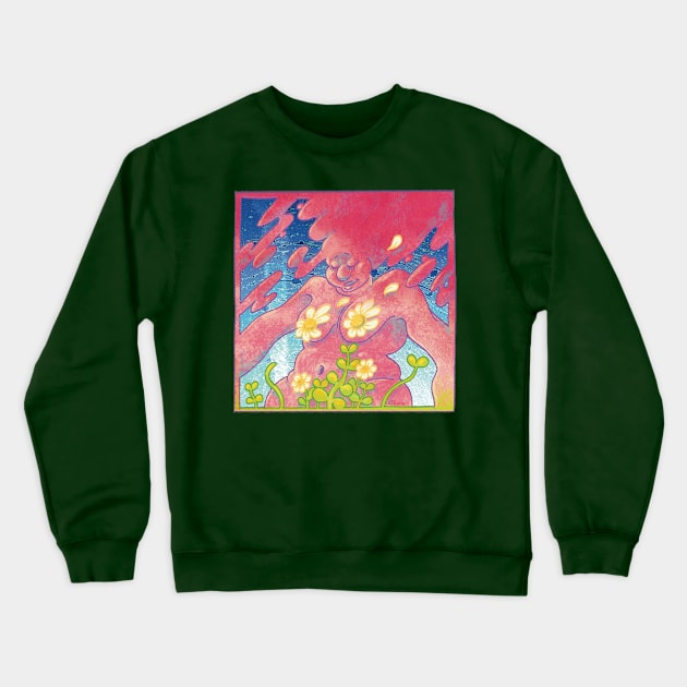 Nature Woman Crewneck Sweatshirt by AmandaJEllis